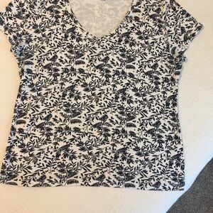 Floral Print Women's Top